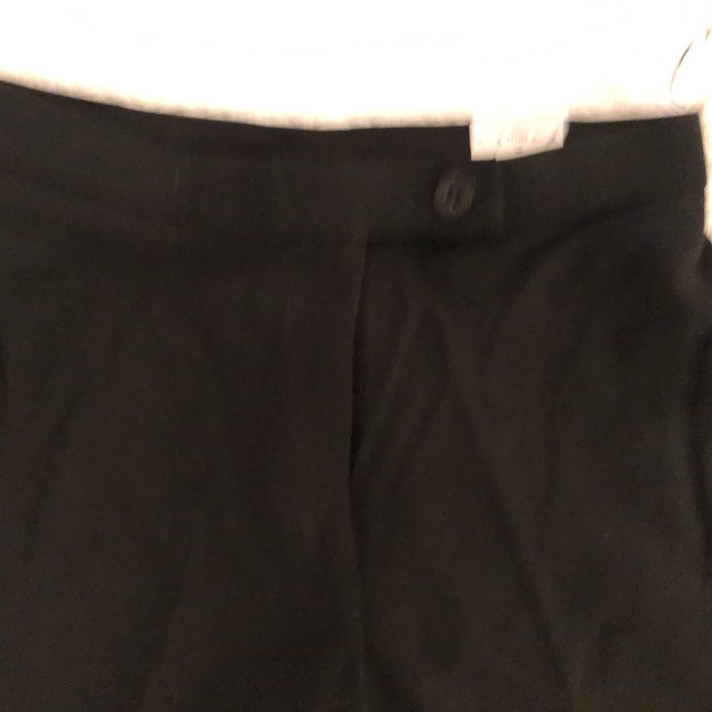 Women's 6 Petite P Black Dress Pants NWT